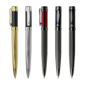 Valinpen China Lieferant Großhandel kostenlose Tinte Luxus Golden Color Metal Ball Pen mit kundenspezifischem Logo